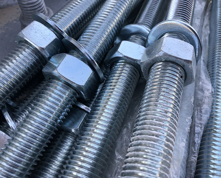 Threaded bolts - complementary parts